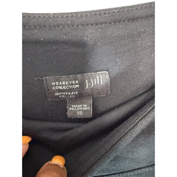 J.Jill Wearever Collection Black Smooth Fit Pull On Straight Leg Pants Size XS - Picture 2 of 10